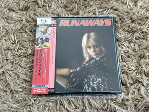 紙ジャケ ザ・ランナウェイズ/悩殺爆弾 禁断のロックン・ロール・クイーン THE RUNAWAYS 国内盤 SHM-CD 廃盤