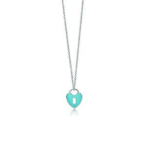 TIFFANY&Co[ティファニー] 　ハート ロック ペンダント(mini) エナメルフィニッシュ　並行輸入品　新品　[1142]★