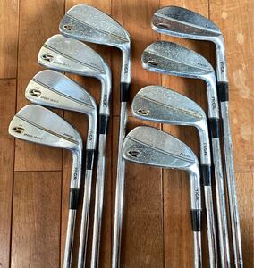 PRGR プロギア FORGED TR SPEED IRONS #3-9 P 8本セット ゴルフクラブ N.S.PRO 950GH フレックスR 男性用 右利き用 ゴルフ用品