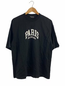 BALENCIAGA◆Tシャツ/XS/コットン/BLK/jp57 2021 01216