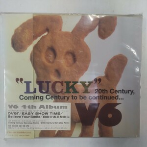 ☆新品未開封CD☆ V6／“LUCKY”20th Century,Coming Century to be continued… 初回限定特典