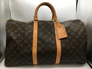 1円【 LOUIS VUITTON】 キーポル モノグラム ボストンバッグ ルイヴィトン ヴィトン トラベルバッグ ルイ ヴィトン 旅行かばん バッグ