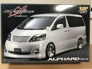 アオシマ　トヨタ シルクブレイズ アルファード MS/AS 後期型　1/24　中袋未開封（メッキ部品除く）