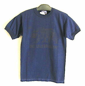 ●新品●O・C・D インディゴ染めリンガープリントTシャツ 　S / OCD6-0008D 