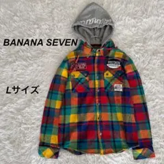 BANANA SEVEN バナナセブン Lサイズ　パーカー　フーディー