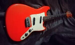 ☆Fender USA DUO-SONIC (MUSICMASTER MOD) 1977☆Red☆ヴィンテージ☆レストア＆MOD品