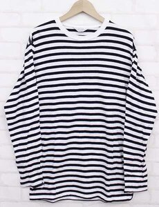 2T2825■UNUSED Long sleeve border T-shirt US1100 アンユーズド ロングスリーブボーダーＴシャツ