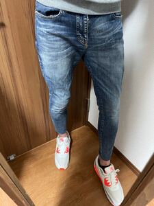 AKM 5P SKINNY DENIM ストレッチ　M スキニーデニム　wjk junhashimoto