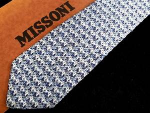 ◆SALE◆良品◆№4071◆ミッソーニ【色の魔術師☆ＭＩＳＳＯＮＩ】ネクタイ