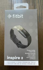 スマートウォッチ？フィットネストラッカーfitbit inspire2黒／未開封・未使用・新品