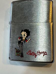 ★オールドジッポー/ベティちゃん/1996/ZIPPO/Betty/美品/シルバー/90s★