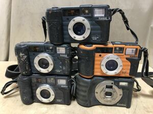 コニカ★現場監督28★他★ジャンク現状品★まとめ5個★フィルムカメラ★Konica