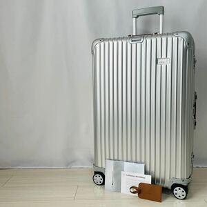 稀少　極美品　 RIMOWA Lufthansa Boeing747-8 トパーズ　82L 4輪　リモワ　ルフトハンザ　ボーイング　 910.90