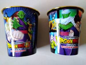 それぞれラスト！ 【 新品・美品 】映画「ドラゴンボール超 スパーヒーロー」ダストボックス ２種（カラフル・ブルー）あり