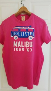 ※　HOLLISTER / サーフボード　バンTシャツ / サイズM