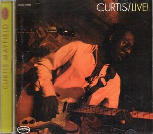 フリーソウル/レアグルーヴ/Curtis Mayfield/Live!/CD