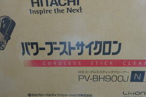 新品未使用　日立 PV-BH900J　N [コードレススティッククリーナー パワーブーストサイクロン HITACHI