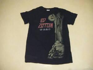  LEDZEPPELIN レッドツェッペリン半袖Tシャツ GILDAN Sサイズ 黒 ブラック ニカラグア バンドT ロックT メンズ レディース アメカジ 古着