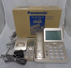 【格安スタート】★ Panasonic パナソニック コードレス電話機 VE-GZ71-N KX-FKD353-N KX-FKD506-N 子機1台付き 通電のみ為ジャンク品 ★