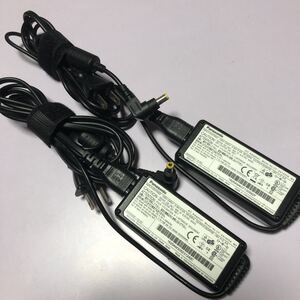 Panasonic純正 CF-AA1625A M1,M2,M3,M4,M5,M6シリーズ用AC DC16V-2.5A ACアダプタ 2個セ-ト中古動作品 管理番号SHA171