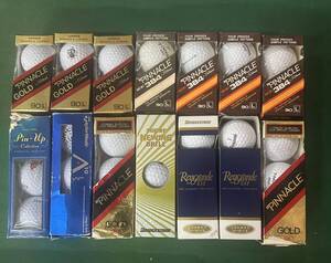 ゴルフボール まとめて14箱　35球　PINNACLE GOLD 384 ブリジストン TaylorMade 未使用　箱汚れ有り