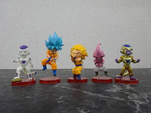 【WCF ドラゴンボールZ】 BATTLE OF SAIYANS vol.3 本体のみ 5種セット/ ゴールデンフリーザ ブウ 孫悟空 ワールドコレクタブルフィギュア