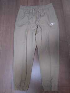 ☆★ナイキ「アンラインド カフ パンツ」新品 XL ベージュ ジョガーパンツ NSW NIKE CUFF PANT