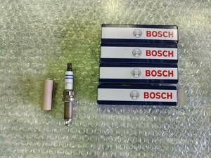 ボッシュ BOSCH スパークプラグ プラグ 汎用品 ZQR8SI302 4本 1台分 ダブルイリジウム BMW シトロエン Mini 0242129512 イリジウム 