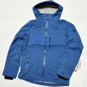 XL 新品 マムート Stoney HS Jacket Men ストーニー ジャケット 青 MAMMUT スキー スノーボード ウェア バックカントリー 雪 スノー 防水