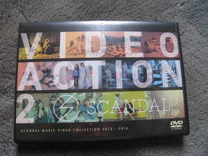 スキャンダル　SCANDAL VIDEO ACTION2 DVD　中古！