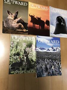 mont-bell　モンベル　OUTWARD　アウトワード　会員誌 ５冊セット　No.47 49 50 55 93