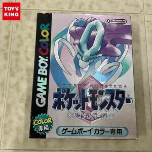 1円〜 GBC ゲームボーイカラー専用 ポケットモンスター クリスタルバージョン