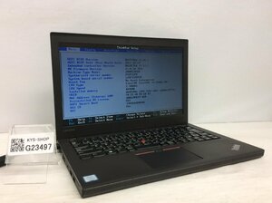 ジャンク/ LENOVO 20HMS28S00 ThinkPad X270 Intel Core i5-7200U メモリ4.1GB ストレージ無し 【G23497】