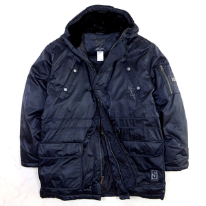 SEAN JOHN ショーンジョン TYPE N3B 肉厚 ダウンジャケット 美品 黒 XLサイズ DOWN JACKET