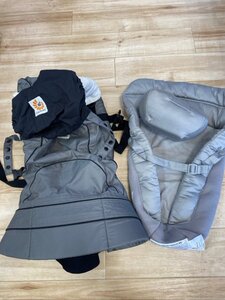 Ergobaby エルゴベビー　抱っこひも　グレー インファントインサート付き☆ちょこオク☆雑貨100