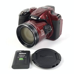 Nikon COOLPIX P600 ニコン クールピクス コンパクトデジタルカメラ　バッテリー/レンズキャップ付き●動作品