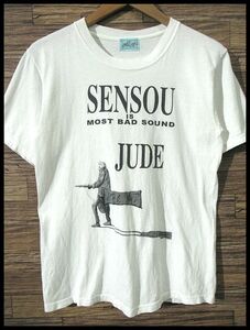 送無 G② 希少 Cold Mink SENSOU IS MOST BAD SOUND JUDE ユダ 半袖 Tシャツ カットソー 浅井健一 ベンジー SHERBETS シャーベッツ バンド