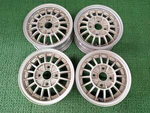 ★希少品★当時物★ BRIDGESTONE ブリヂストン 13×5.5J +38 4H-114.3 4本セット 旧車等