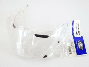 80【評価N】 Arai アライ ヘルメット プロシェード ノン バイザー シールド クリア 011126