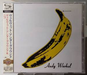 ★ SHM-CD ★ ヴェルヴェット・アンダーグラウンド『 VELVET UNDERGROUND & NICO 』★