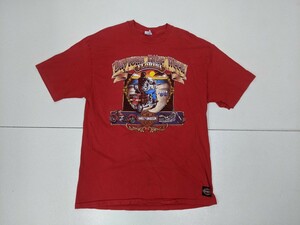 19．ハーレーダビッドソン 90s シングルステッチ Daytona Bike Week バイク プリント ヴィンテージ Tシャツ HarleyDavidson メンズXL410