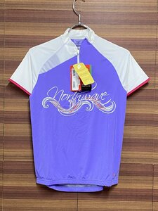 GK048 ノースウェーブ NORTHWAVE ADRENALINE JERSEY 半袖サイクルジャージ 白紫 S