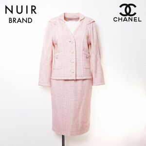 シャネル CHANEL セットアップ 2009 ココマーク カメリア ボタン ピンク