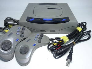 京都8☆ SEGA セガサターン 本体 SEGA SATURN NO.HST-3200 コントローラー バーチャファイター ディスク 動作確認済み