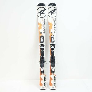 中古 子ども用 13/14 ROSSIGNOL RADICAL J ジュニア 110cm ビンディング付きスキー ロシニョール ラディカル