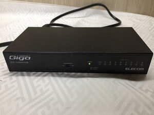 ◆ELECOM EHC-G08MN-HJB 高機能ギガビットスイッチングハブ 8ポート【D0615W1-1F13】