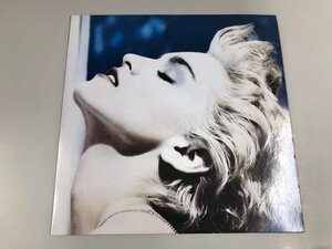 ▼　【LPレコード TRUE BLUE トゥルー・ブルー マドンナ Madonna P-13310】073-02407