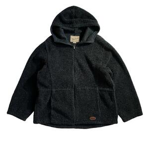 Woolrich 90s ウールリッチ USA製 ボアジャケット フリース パーカー ビンテージ Made in USA インポート シェルパフーディー 80s メンズ