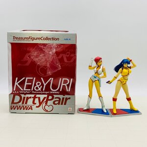 難あり中古品 トレジャーフィギュアコレクション No.6 ダーティペア ケイ&ユリ フィギュア WAVE ウェーブ