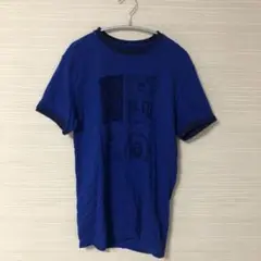 ティンバーランド　Tシャツ リンガーTシャツ  ブルー　サイズXS